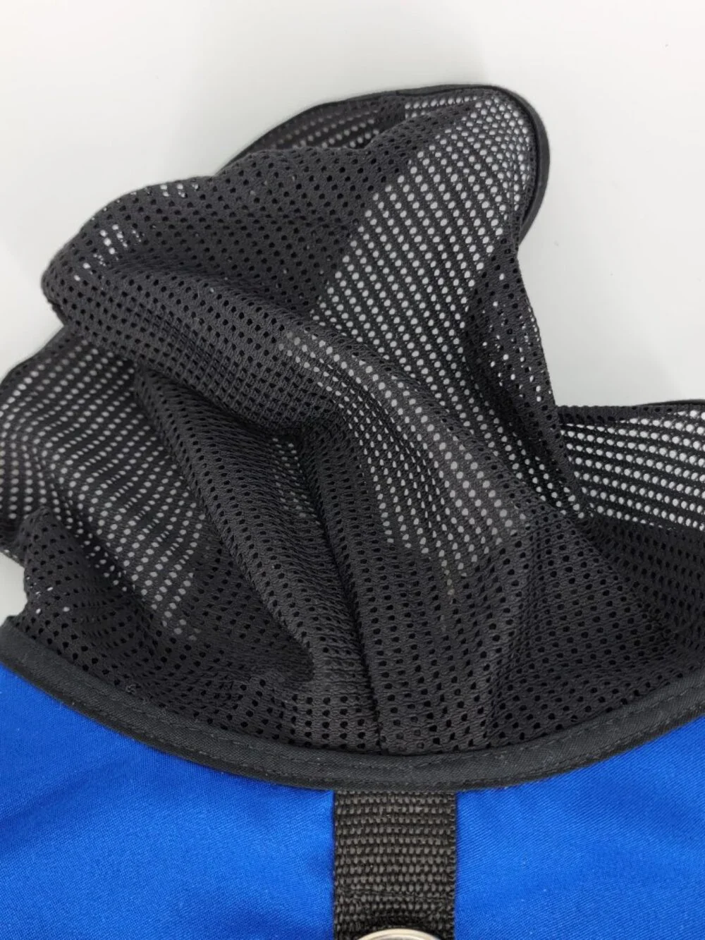 Florida Gators Hooded Harness Blue Black Reflective Stripe Mesh Large Dog